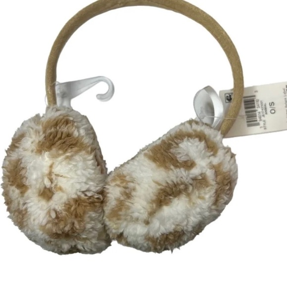 Jenni Sherpa Headband Earmuffs Animal Print-NWT - Picture 2 of 6